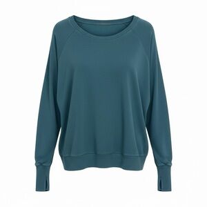 Athleta Blue Long Sleeve Top